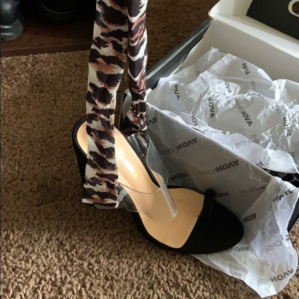Leopard Heel